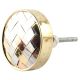 Silver Round Metal And Wood Cabinet Knobs Online